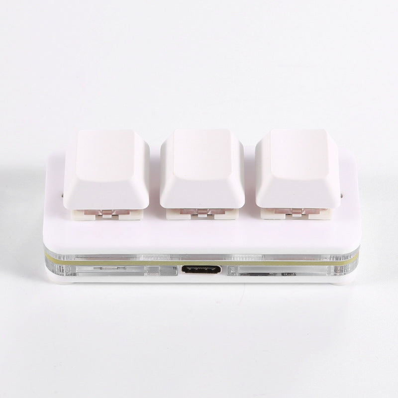 Programmable Mini Keyboard, 3 Keys