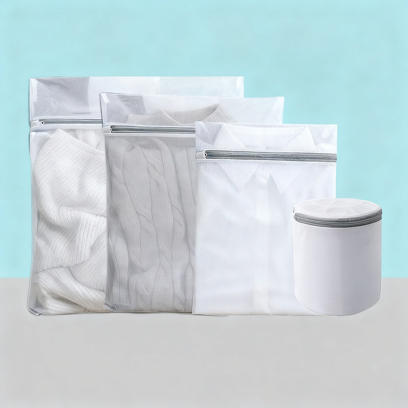 Laundry net made of polyester, fine mesh