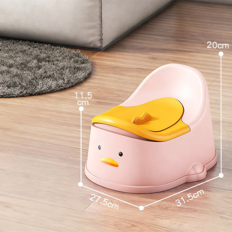Toilet seat with backrest for children