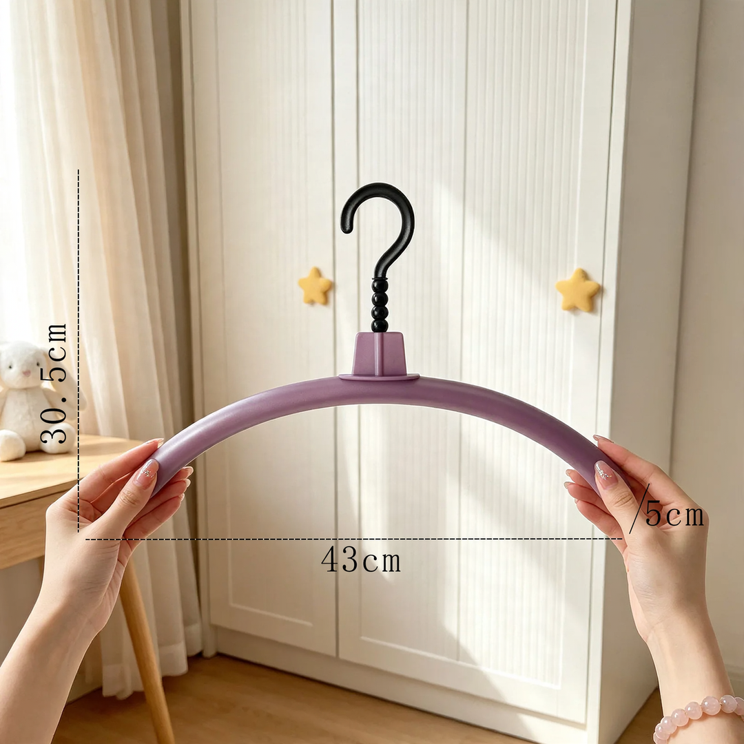 Clothes hanger, Christmas tree shape, non-slip, ABS