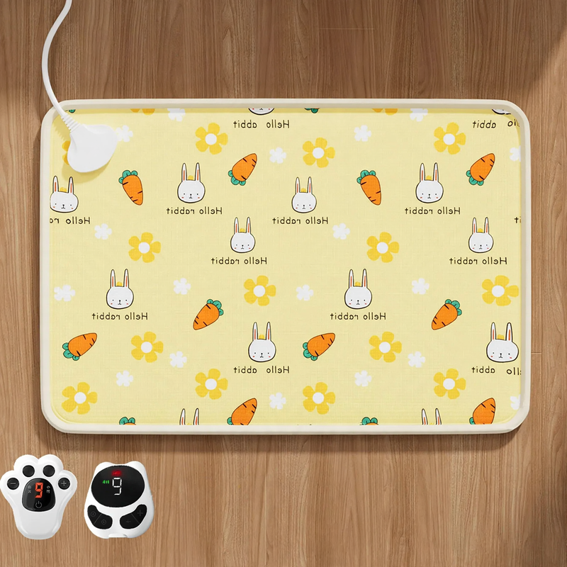 Electric heating mat for pets