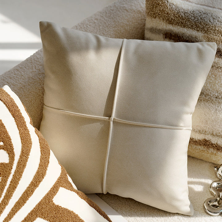 Embroidered pillowcase in Chinese style, linen