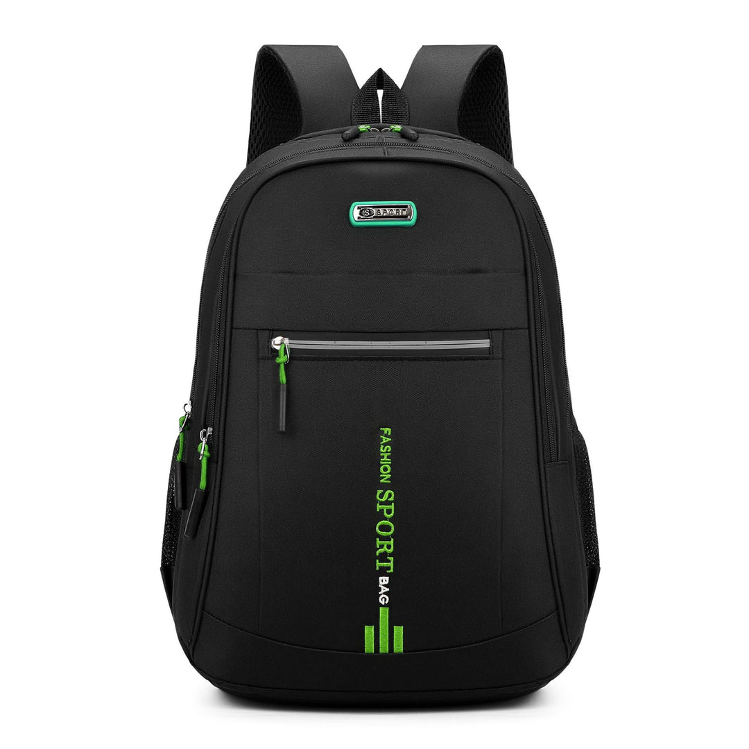 Nylon backpack with anti-theft protection, large capacity