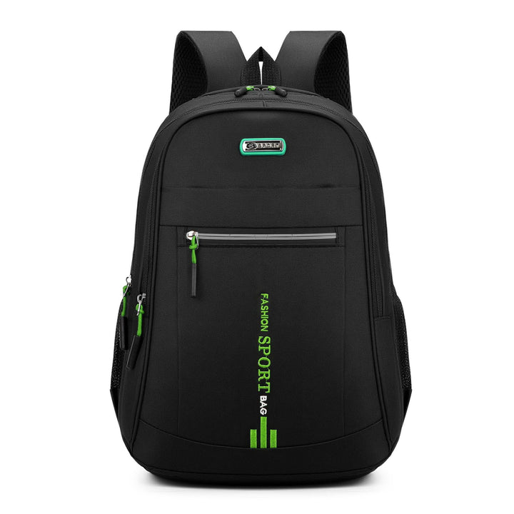 Nylon backpack with anti-theft protection, large capacity