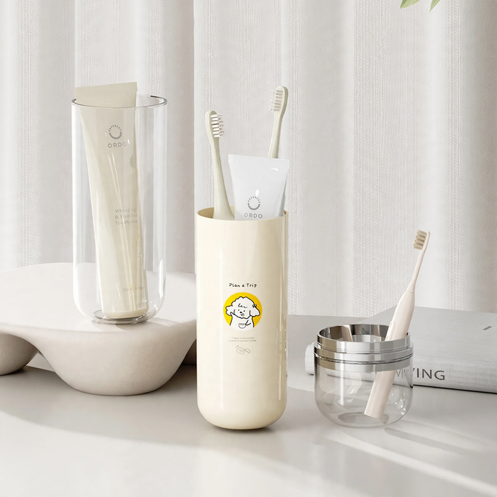Travel Dental Care Set with Storage