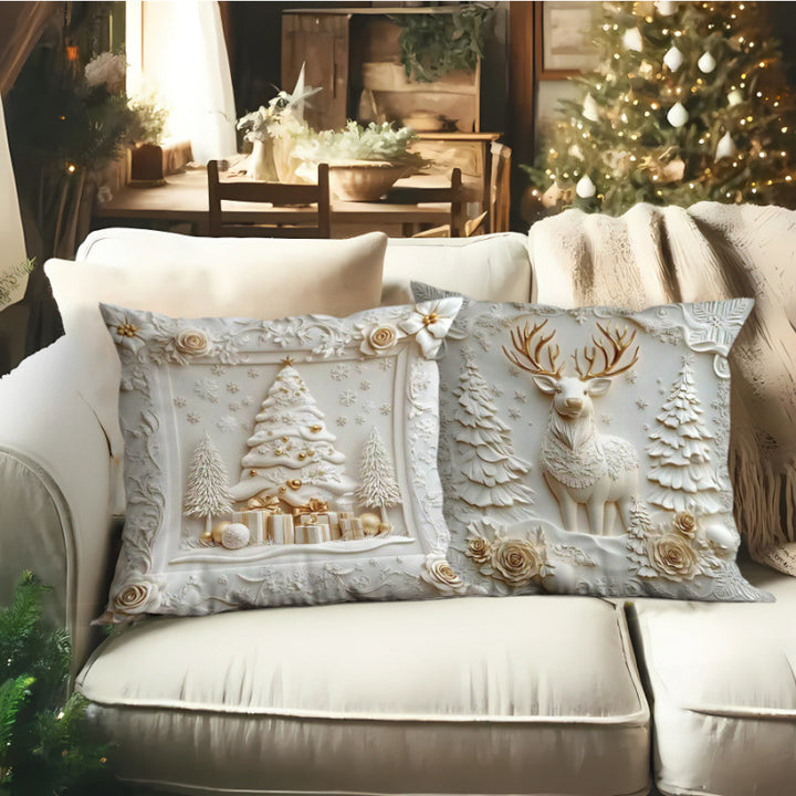 Pillowcase made of short pile, 45×45 cm, Nordic