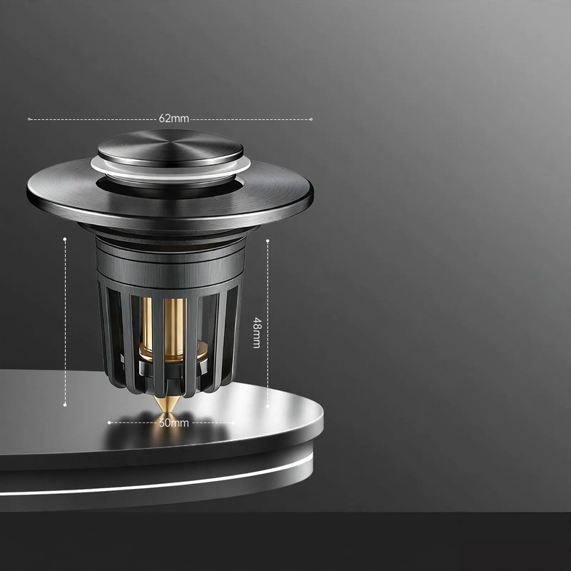 Sink Valve Ceramic, Push Button, Spring Mechanism