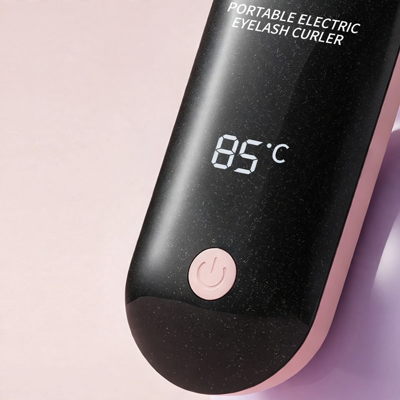 Electric Eyelash Curler with Heating and LCD Display