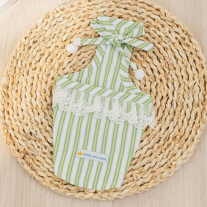 Summer dress for dogs and cats, straps