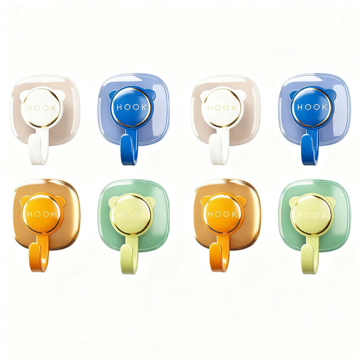 Self-adhesive wall hook, load-bearing