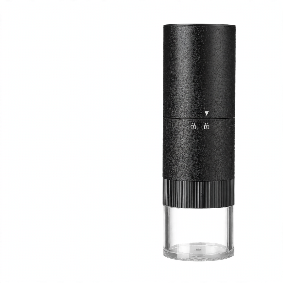 Electric coffee grinder with steel grinding mechanism