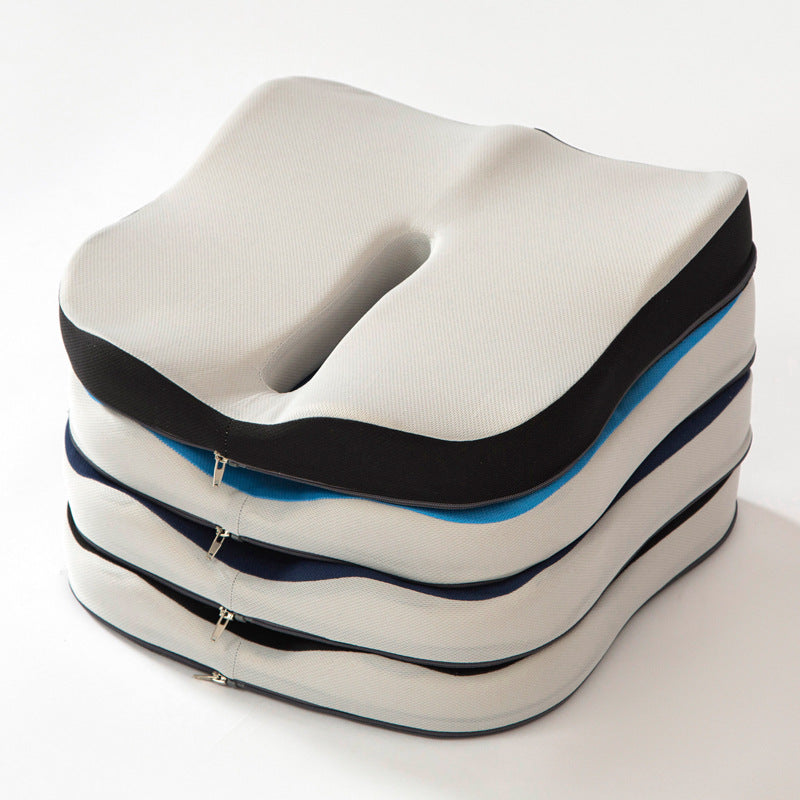 Ergonomic seat cushion made of memory foam, 41×38 cm