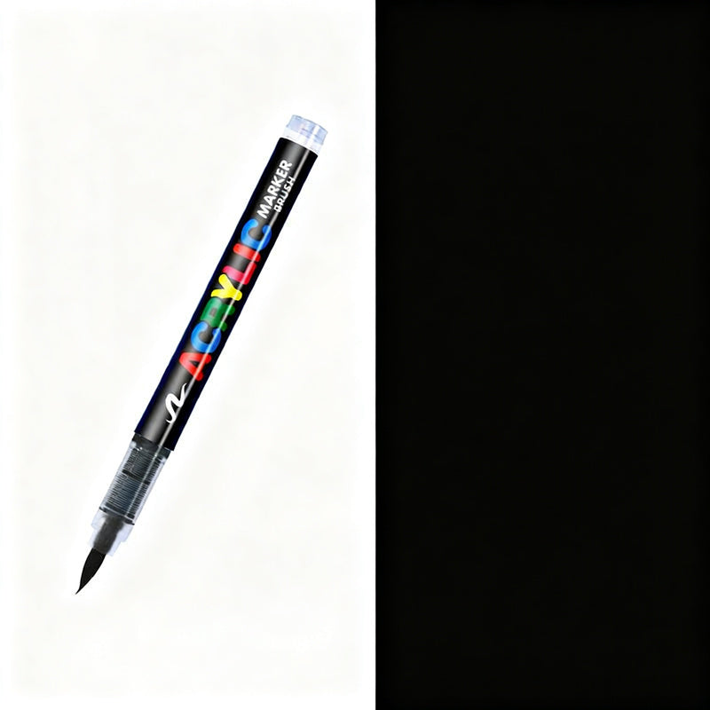 Acrylic Marker Set, 12–168 Colors, Pre-filled