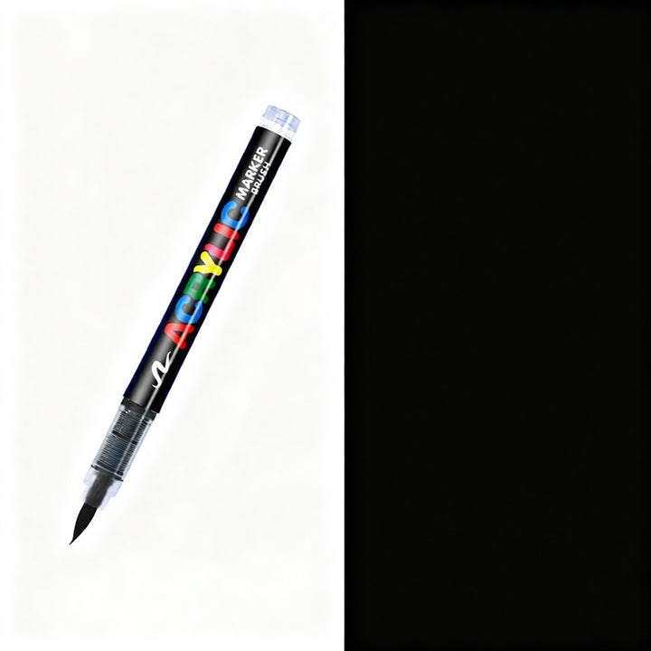 Acrylic Marker Set, 12–168 Colors, Pre-filled