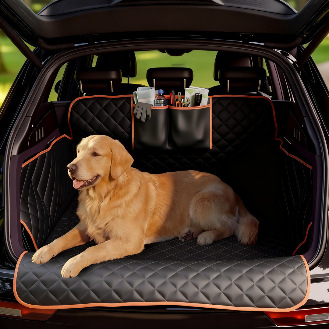 Trunk protection for pets, water-repellent