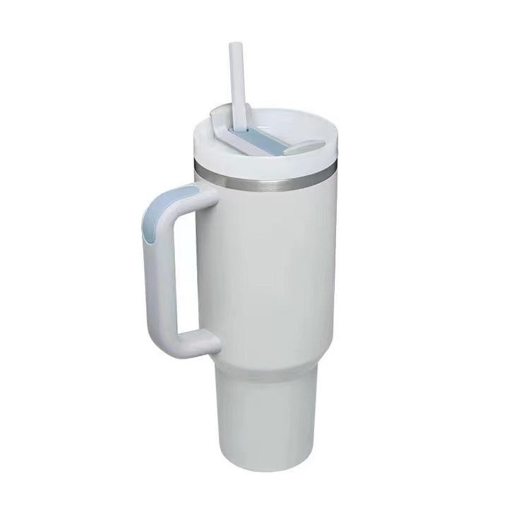 Insulated cup 40oz, stainless steel, with handle