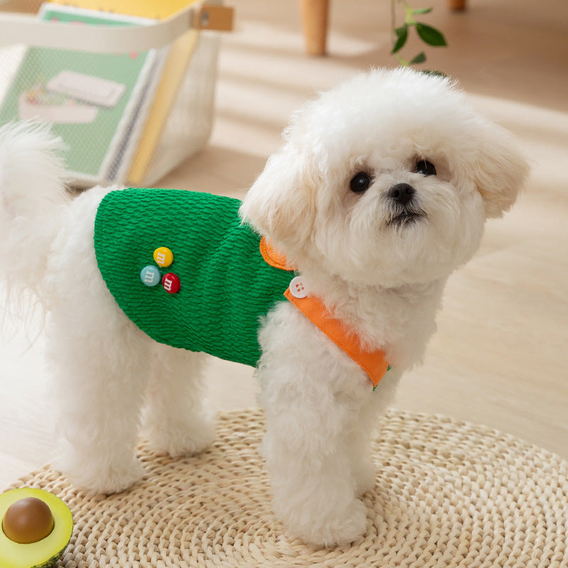 Summer tank top for dogs and cats