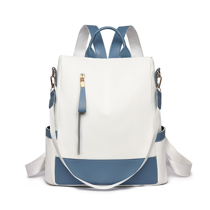 Women's backpack, PU leather, water-repellent, 35×32×15 cm
