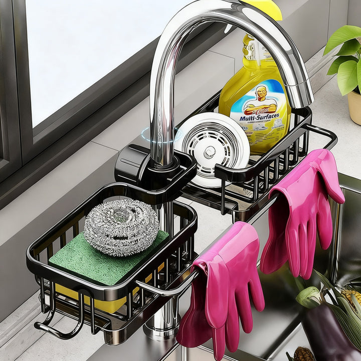 Kitchen wall bracket for sink with drip tray