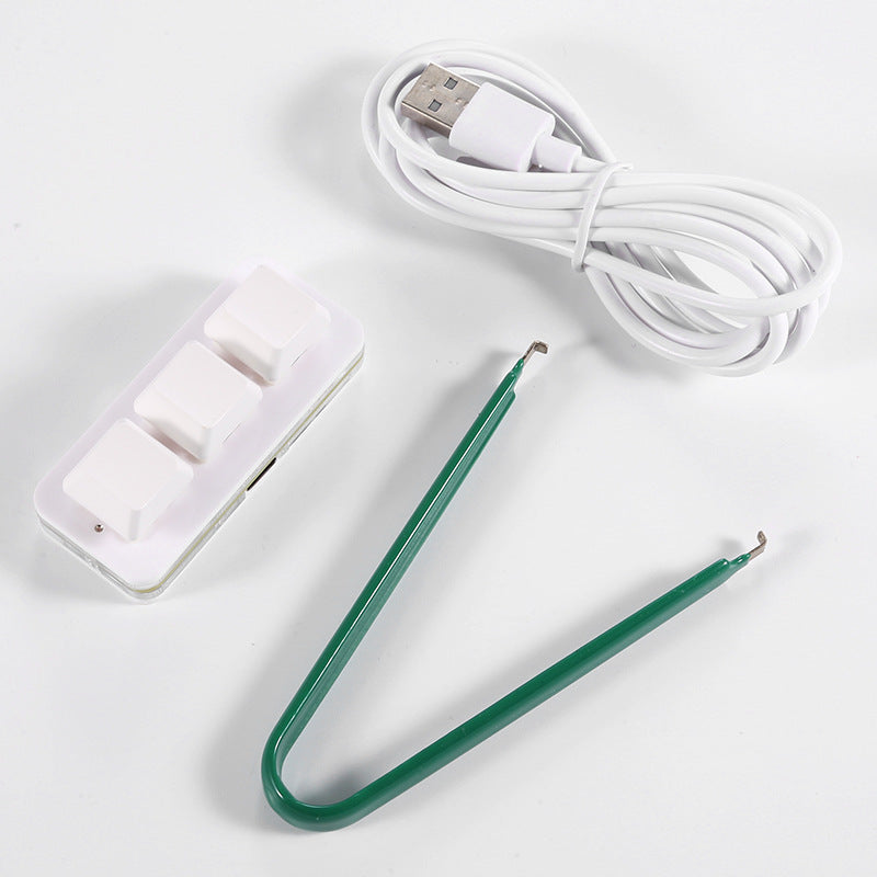 Programmable Mini Keyboard, 3 Keys