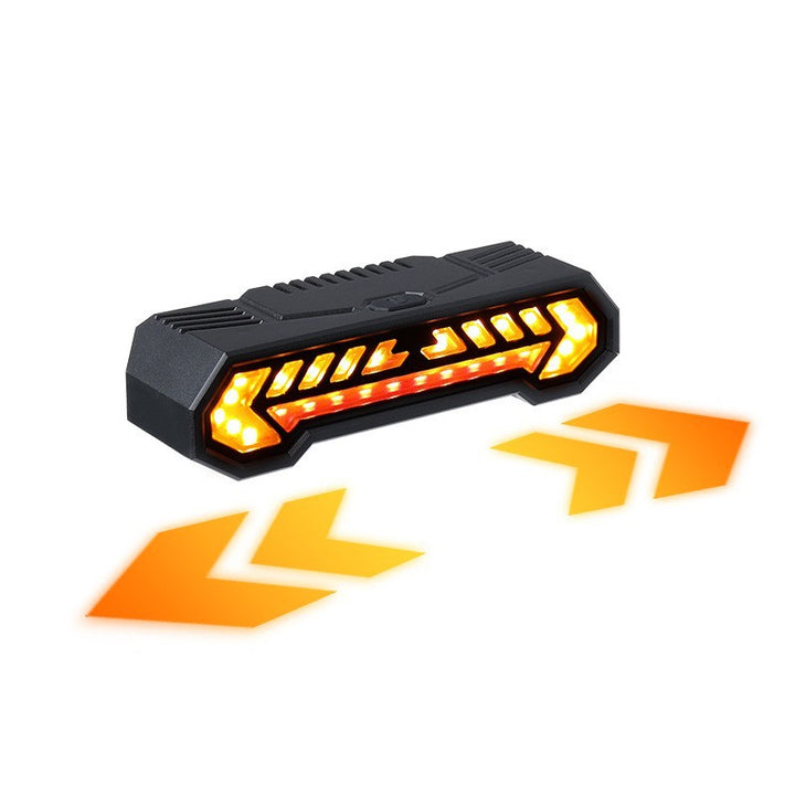 Bicycle Projection Rear Light with Direction Indicator, 1200 mAh