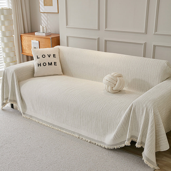 Chenille Sofa Throw, non-slip, various sizes
