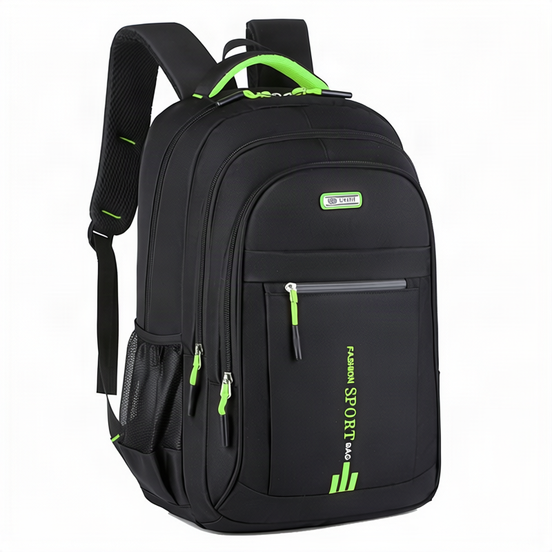 Large Nylon Backpack, 36–55 L, waterproof and theft-proof