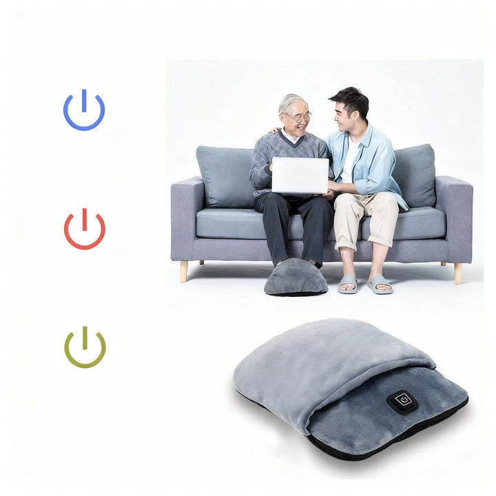 USB Foot Warmer with Massage Function