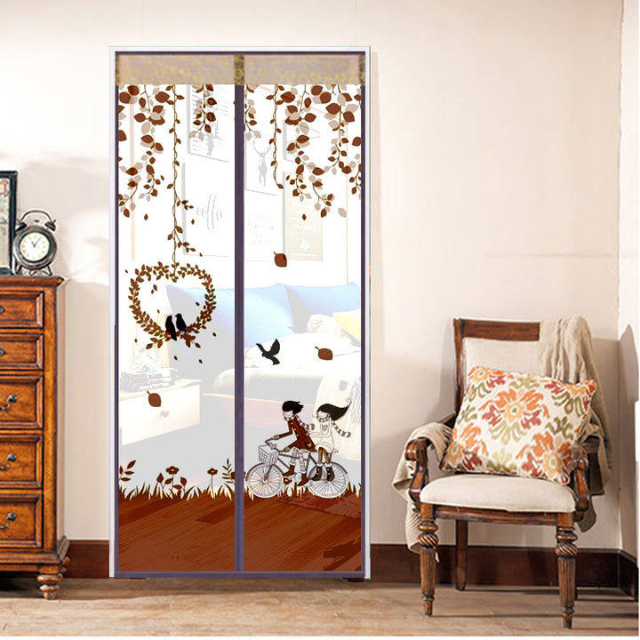 Magnetic Insect Screen Door Curtain