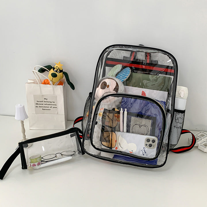 Transparent Backpack, PVC, waterproof
