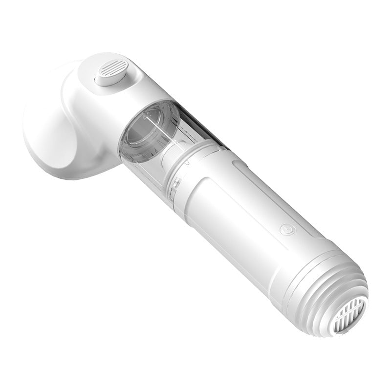 Hairbrush with suction function for small dogs