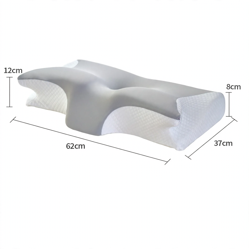Memory foam neck pillow, butterfly shape