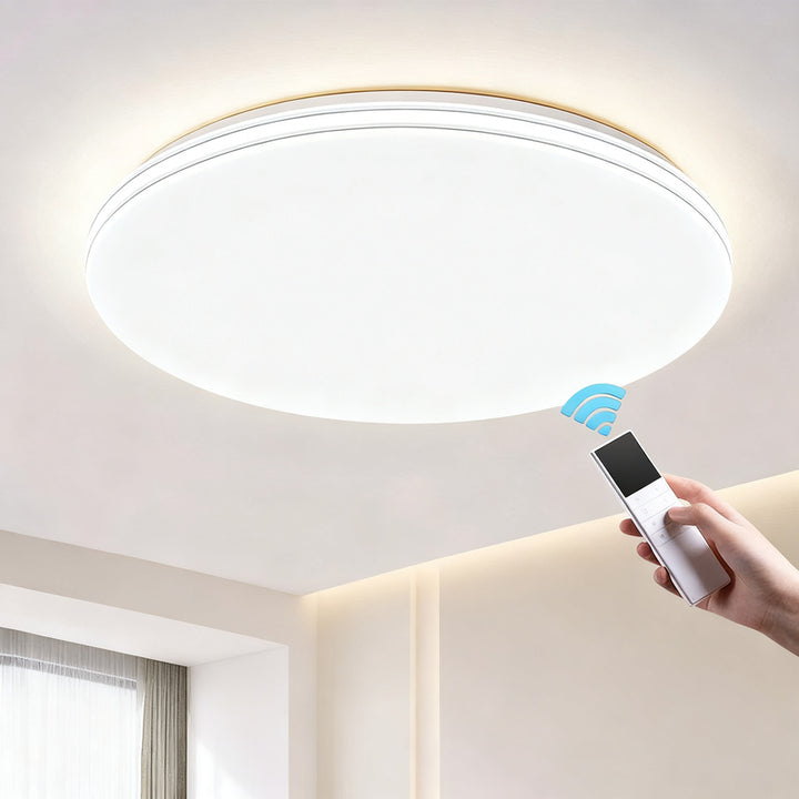 LED ceiling light round 40 cm, modern, dimmable