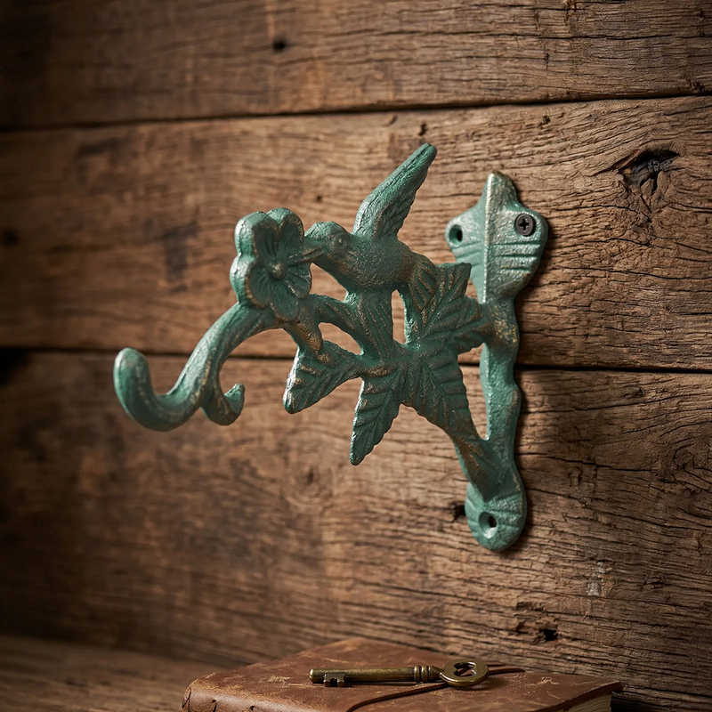 Cast iron wall hooks, American style