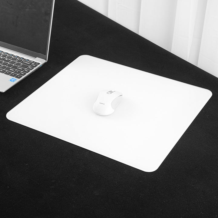 Tempered glass cushion for gaming mouse