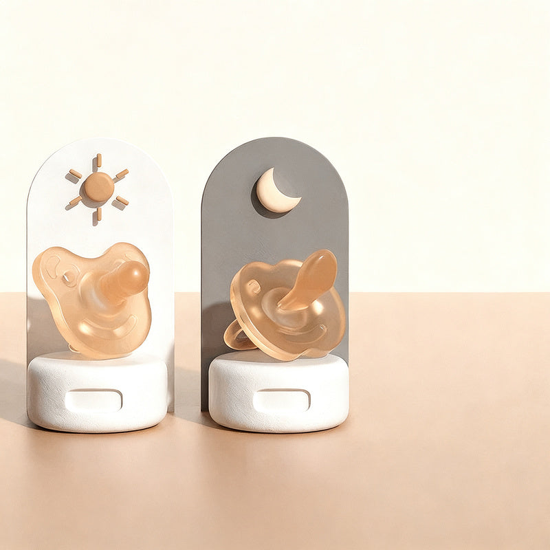 Silicone pacifier, 0–6 months