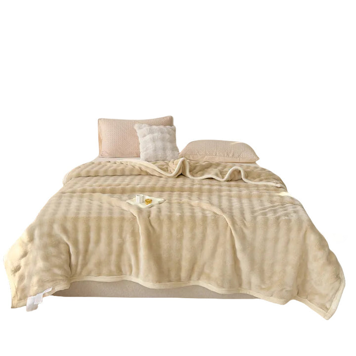Lascaux wool blanket, double-layered, winter quality