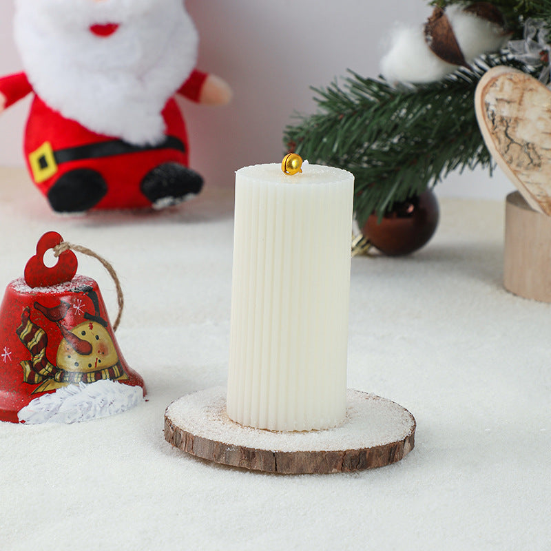 Handcrafted Christmas Scented Candle, Tree Shape