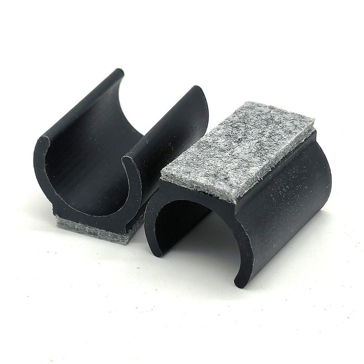 U-shaped furniture glides with felt pad
