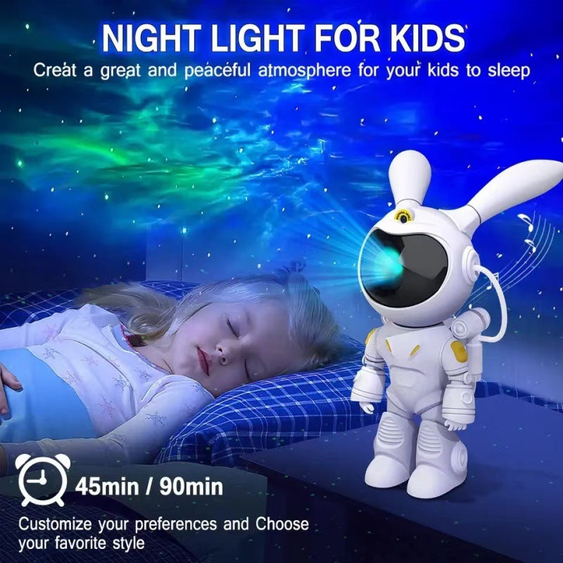 Astronaut Projection Lamp with Starry Sky