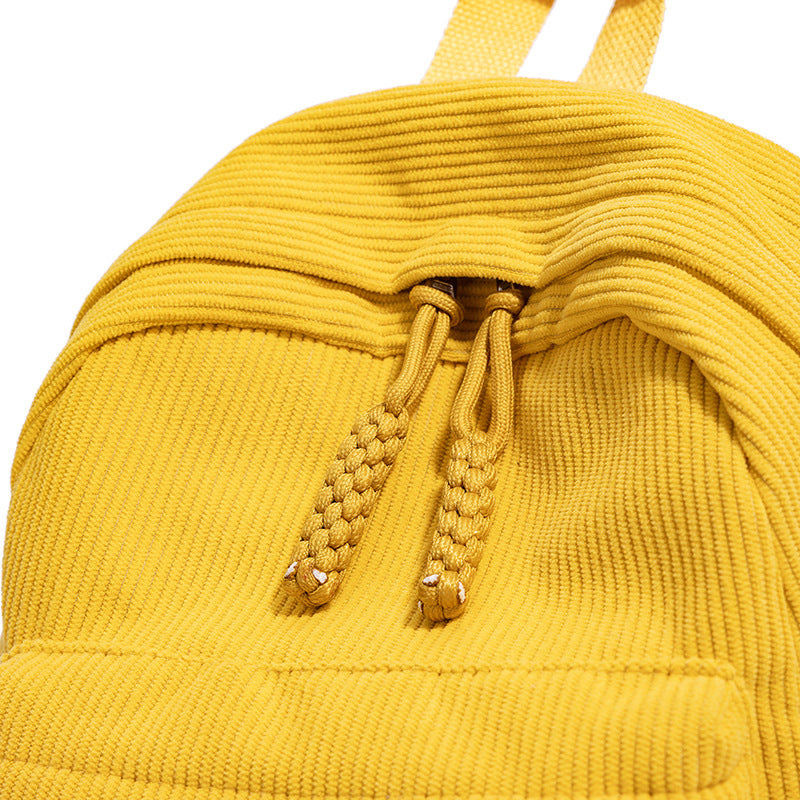 Large cord backpack, 40×29 cm