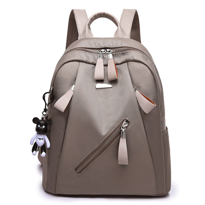 Women's backpack, nylon, back load distribution, timeless