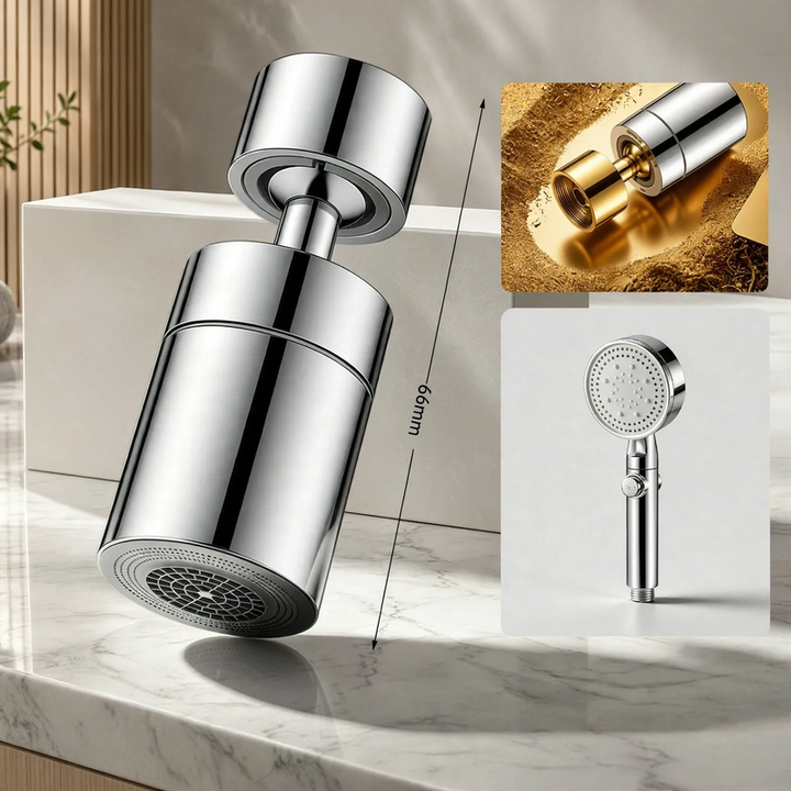 Shower head with pressure increase, model YU90
