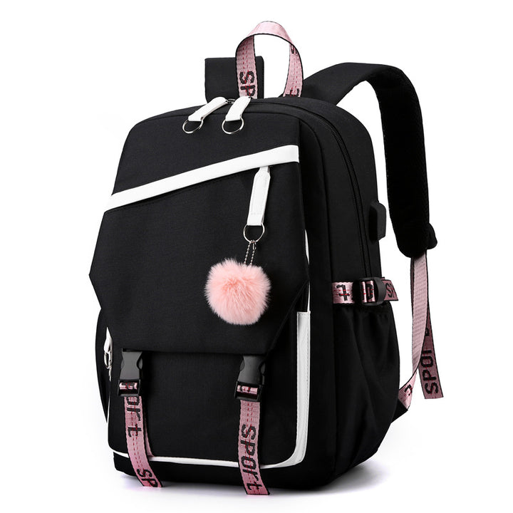 Simple backpack for laptop, 14 inches, 20–35 L