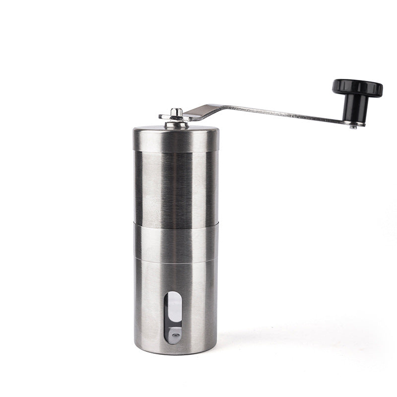 Hand coffee grinder made of stainless steel