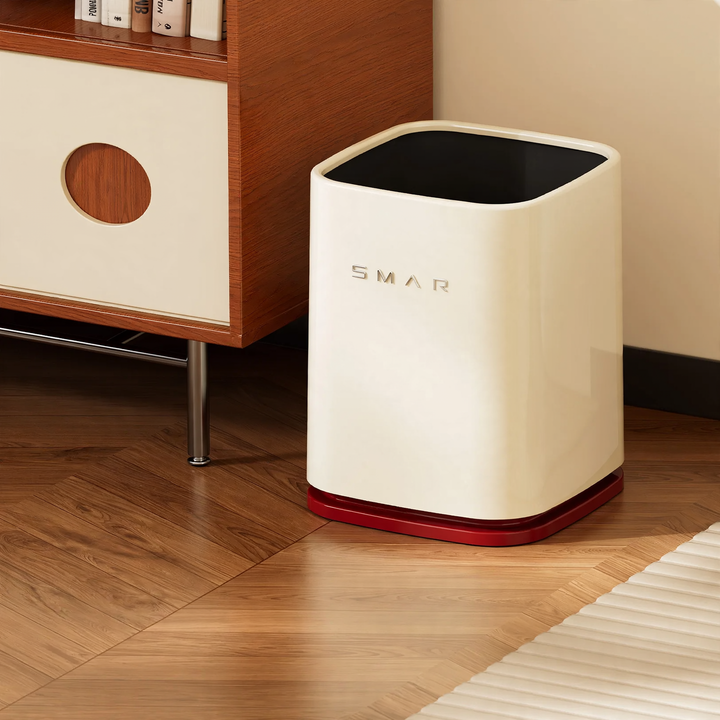 Double waste bin with wheels, 12 L