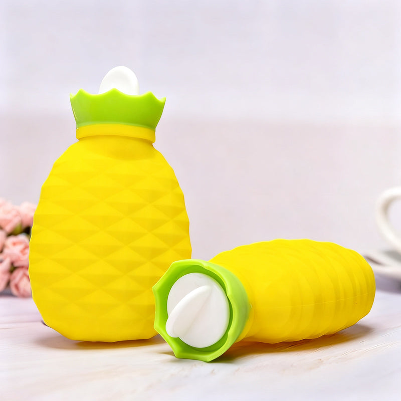 Silicone hot water bottle