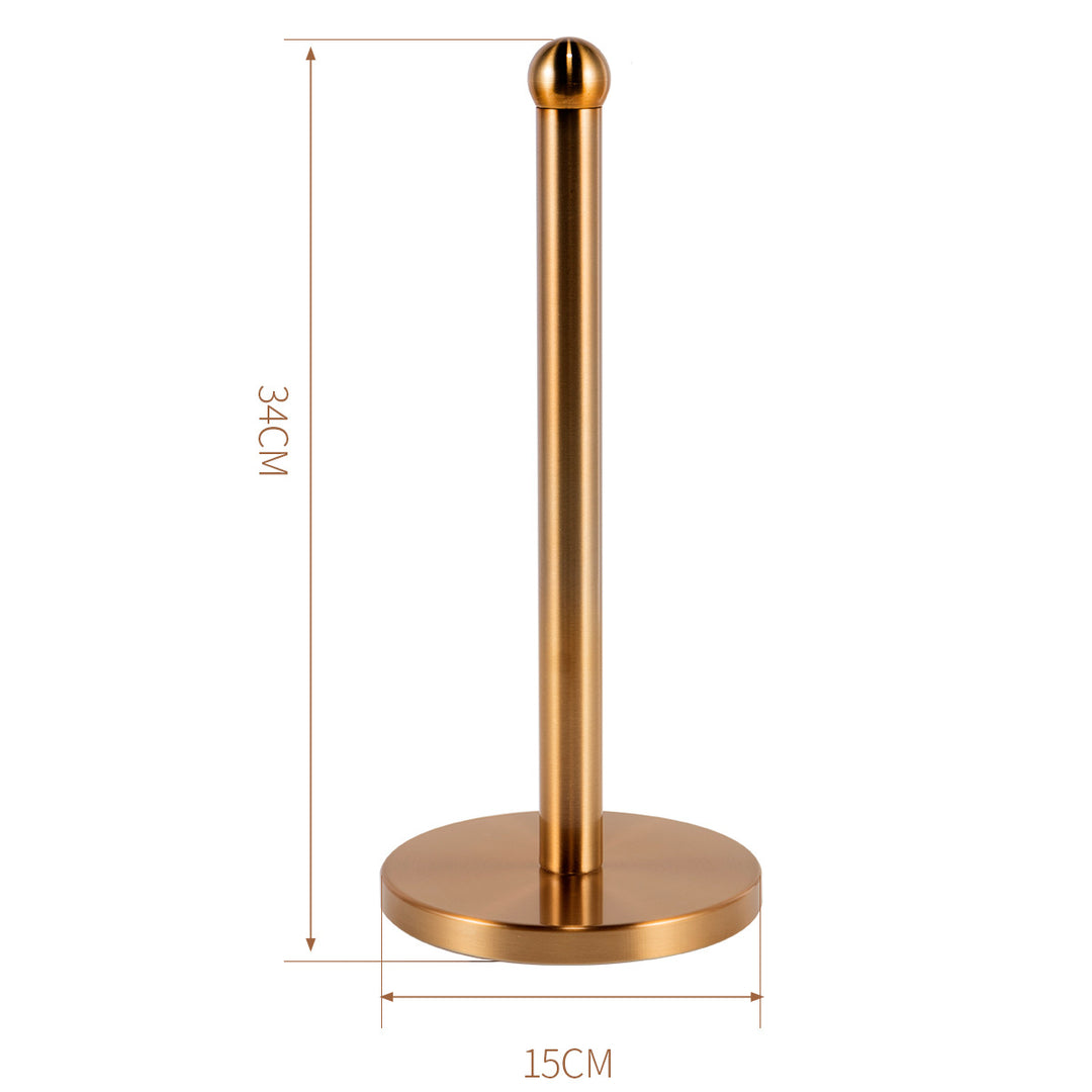 Stainless steel kitchen roll holder