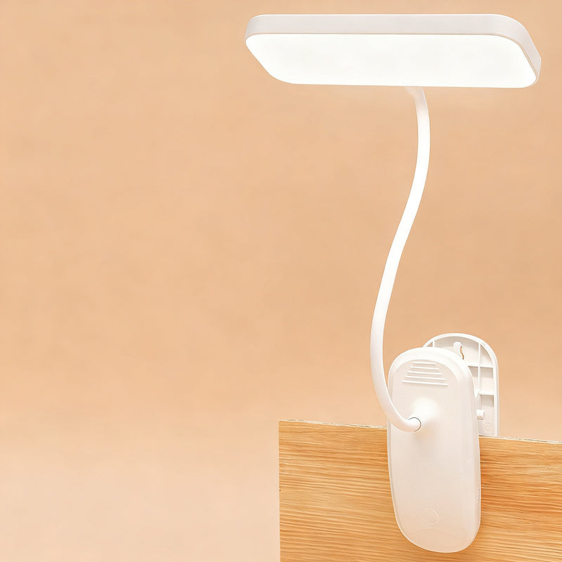 LED clamp light with support function