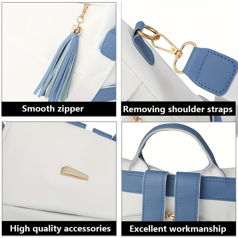 Nylon backpack, lightweight, for everyday use and travel